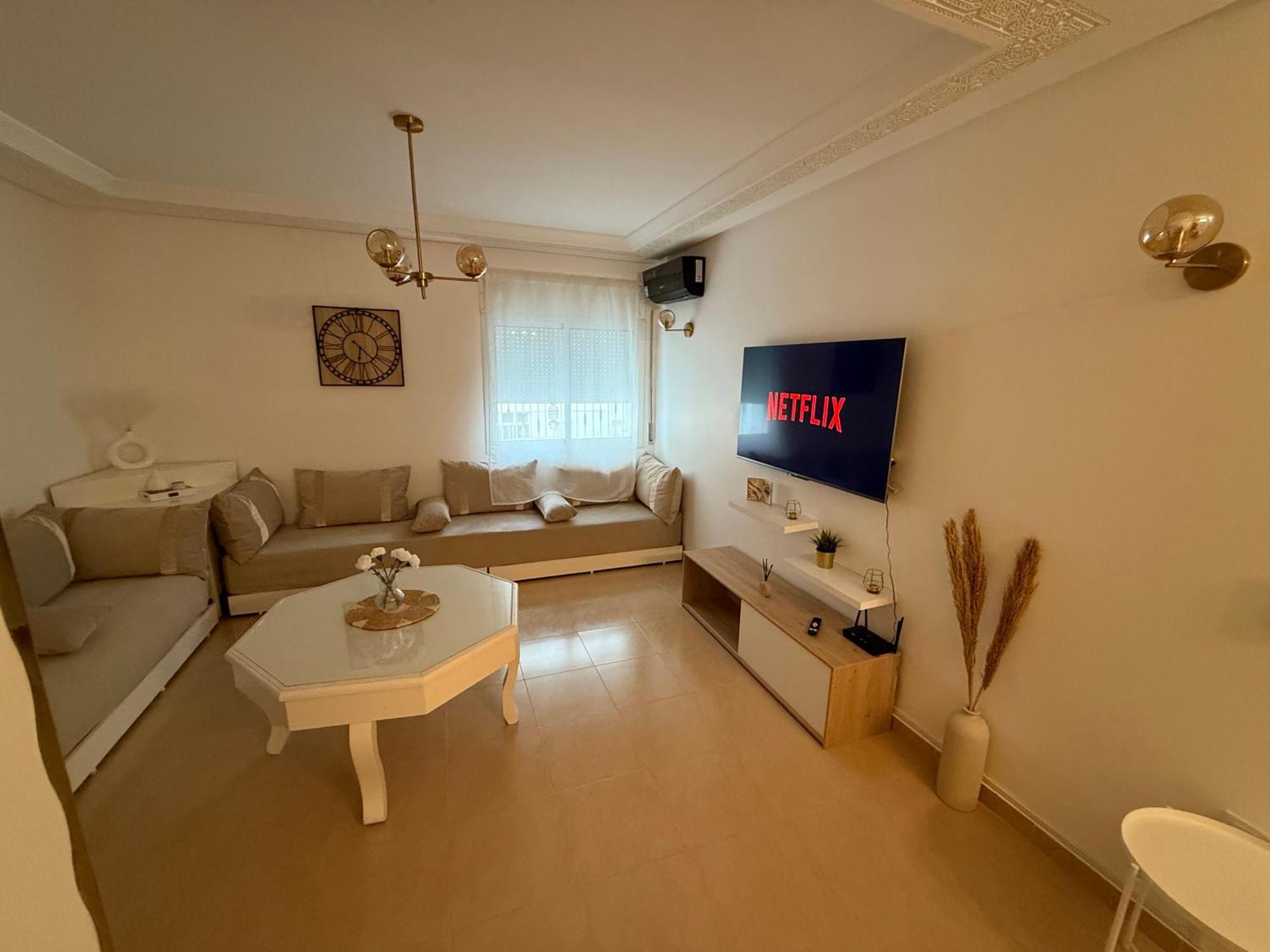 Lumineux 2 Clim, Wi-fi, Parking Proche Corniche Appartement *